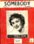 SOMEBODY by Joe Henderson – Petula Clark vintage sheet music refS2