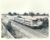 Black & White Railway Train Photo refEM1322 SHARMAN (details on reverse)