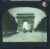 VINTAGE GLASS LANTERN SLIDE Arc de Triomphe PARIS HISTORY Horse Drawn Carriages